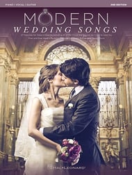 Modern Wedding Songs piano sheet music cover